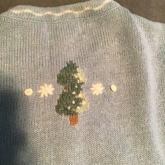 Quacker Factory embroidered cardigan sweater - Picture 3 of 3